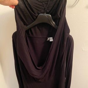 H&M Long Sleeve Oversized Hoodie Top